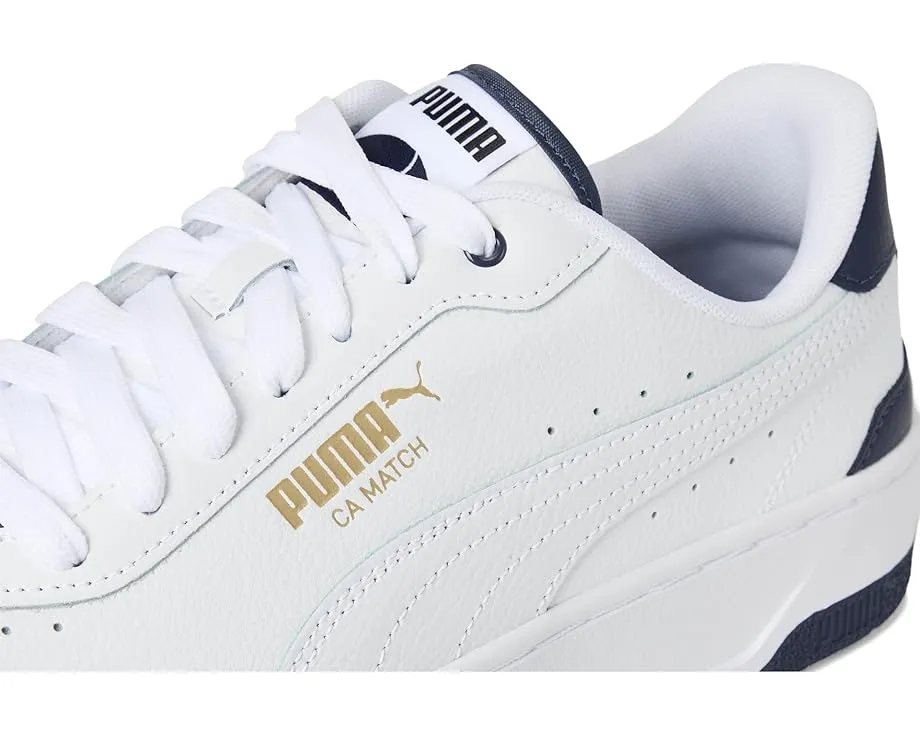 Кроссовки PUMA CA Match с кожаным верхом и резиновой подошвой