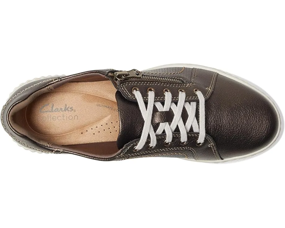 Кроссовки Clarks Caroline Janna из кожи с пеной Ultimate Comfort