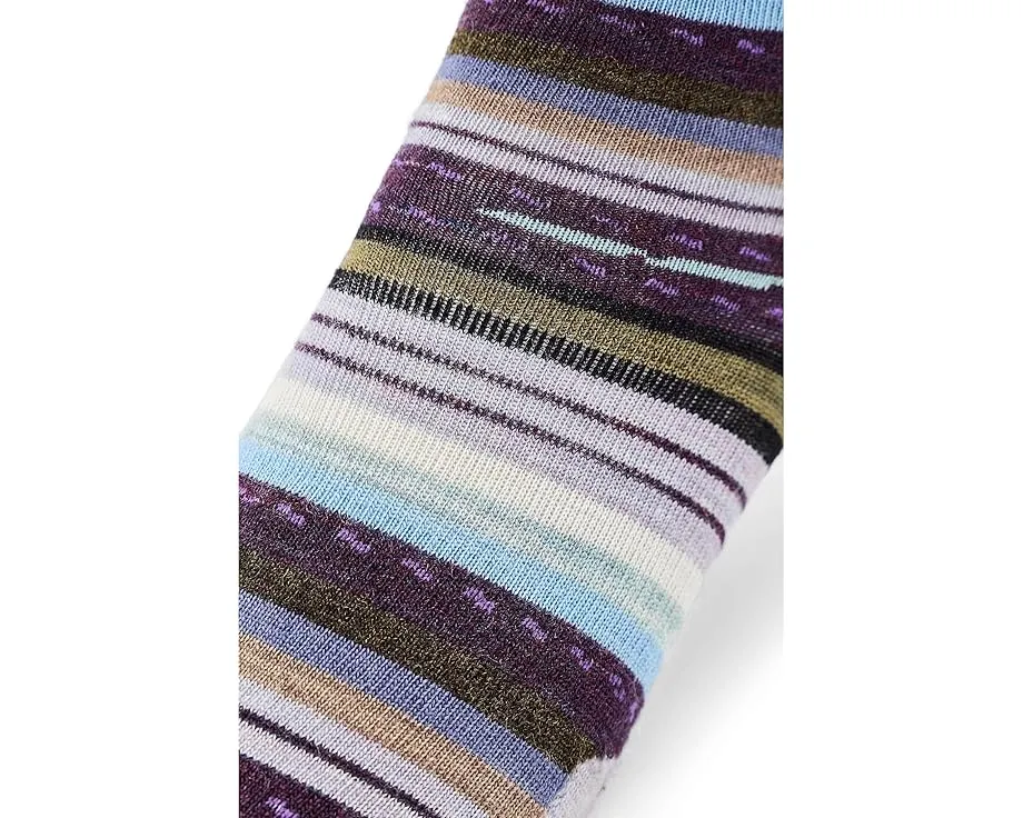 Носки Smartwool Everyday Margarita Crew с технологией Shred Shield и разноцветными полосками