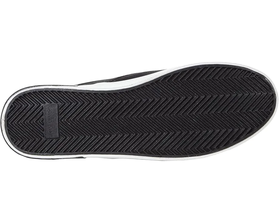 Слипоны Calvin Klein Ryor с текстильным верхом и контрастной подошвой