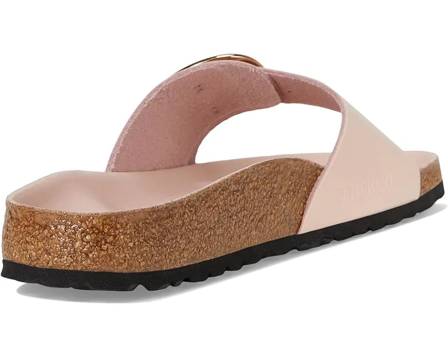 Сандалии Birkenstock Madrid Big Buckle с открытым носком и пробковой стелькой