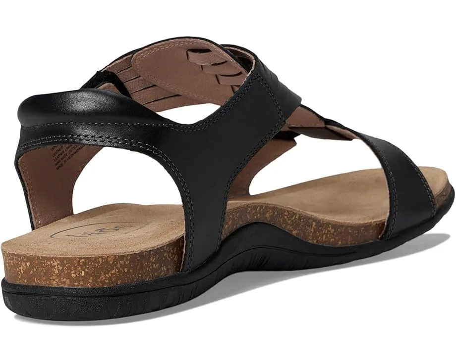 Сандалии Taos Wonderful с пробковой стелькой и переплетенным ремешком из итальянской кожи