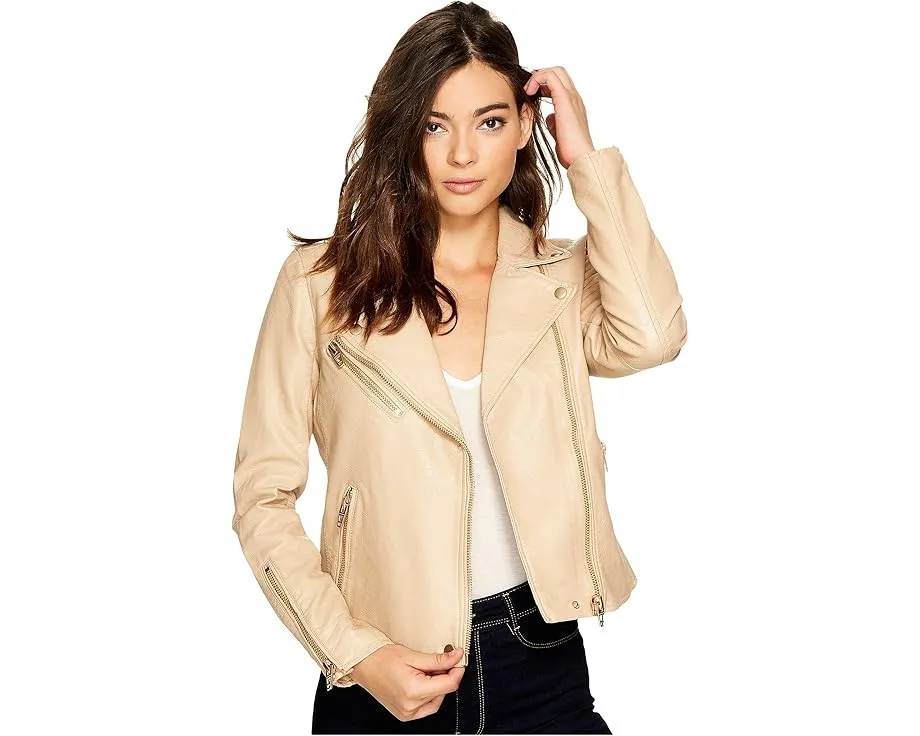 Косуха Blank NYC из искусственной кожи с рельефными швами