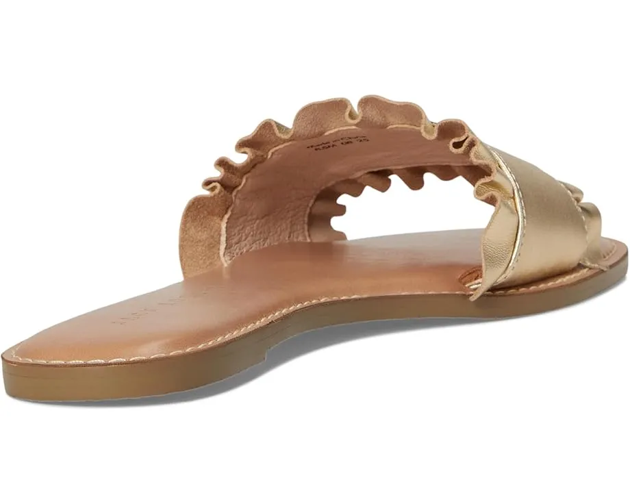 Сланцы Jack Rogers Rozette с рюшами и квадратным носком