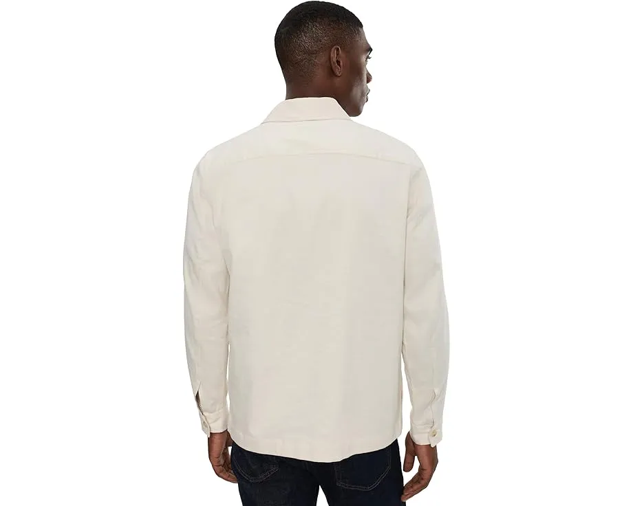 Куртка Vince Chore из стрейч-льна с накладными карманами