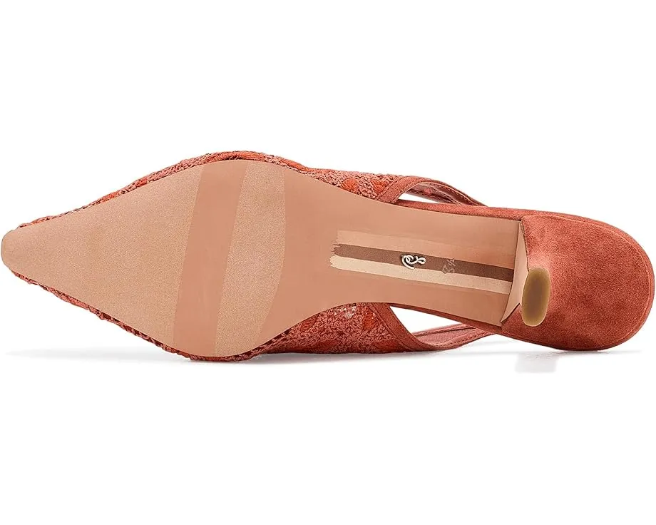 Sam Edelman Туфли Bianka Sling Mesh с камнями и регулируемой застежкой