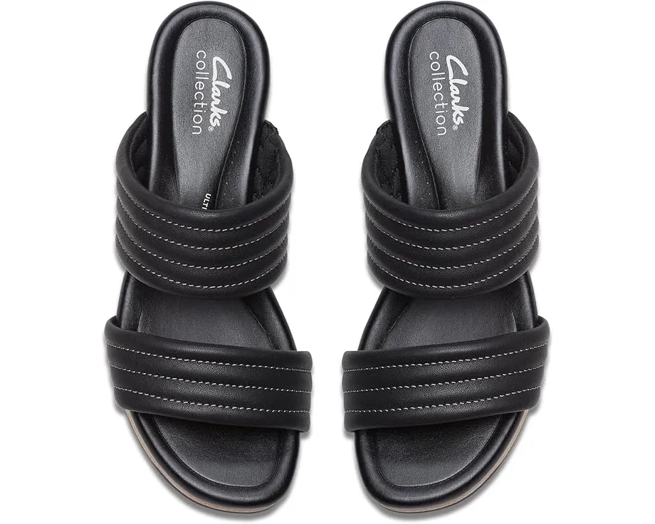 Сандалии Clarks Chelseah Path на танкетке с кожаным верхом