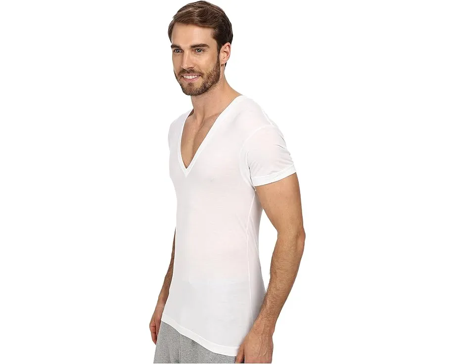 Футболка 2(X)IST Pima Slim Fit Deep V-Neck из пима-хлопка