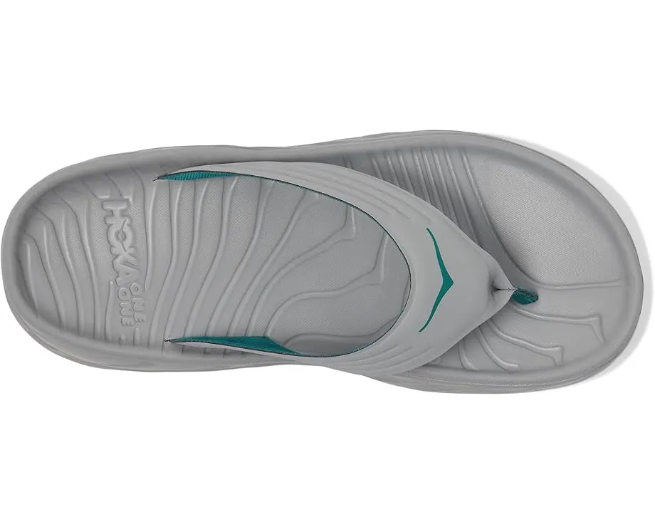 Шлепанцы Hoka Ora Recovery Flip с технологией Meta-Rocker и поддержкой