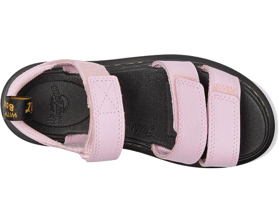 Детские сандалии Dr. Martens Klaire J на липучке с кожаным верхом