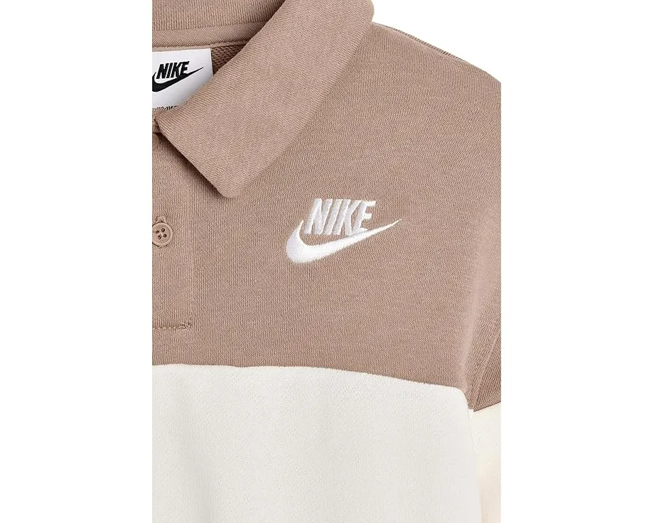 Поло Nike Futura с длинным рукавом на пуговицах