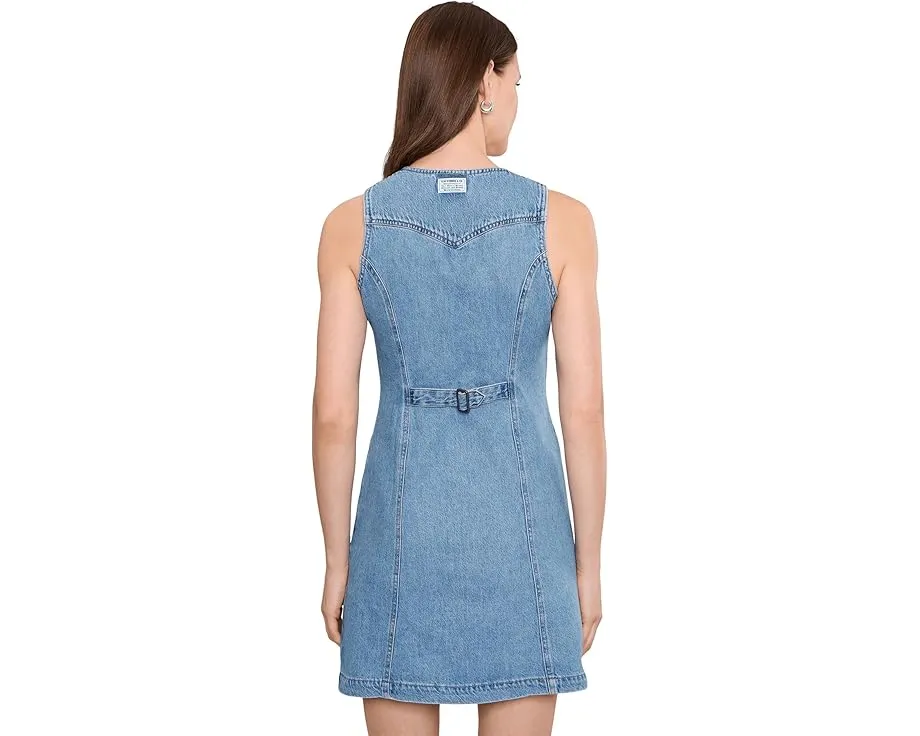 Платье-жилет Levi's® Womens Vianna из денима с застежкой на пуговицы