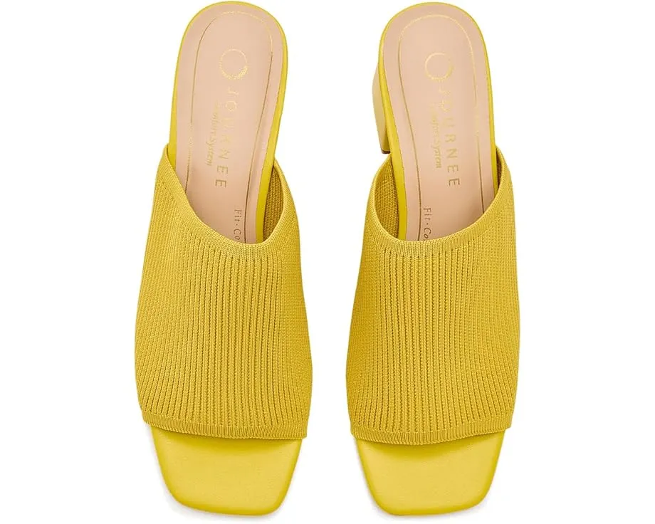 Мюли Journee Collection Lorenna с квадратным носком и вязаным верхом