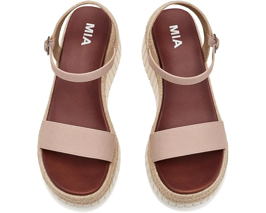 Сандалии MIA Yanis на платформе с клиньями и застежкой на пряжке