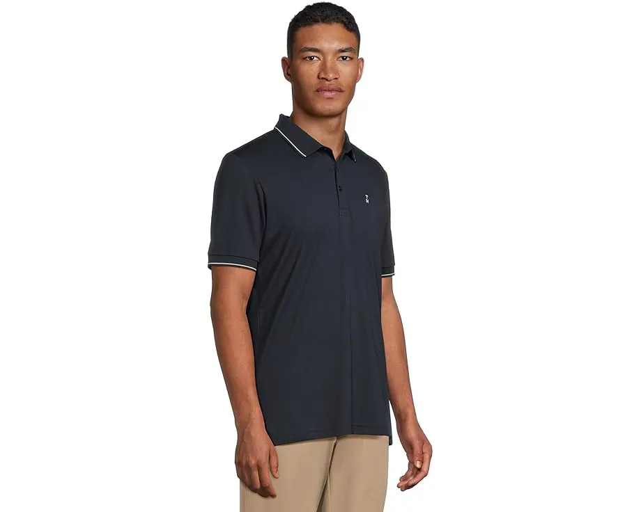 Футболка-поло Happier Hour от TravisMathew из хлопка с контрастными деталями