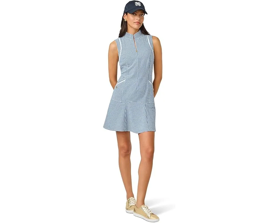 Платье Kathy Flounce с защитой UPF 50 и клеткой от Lilly Pulitzer