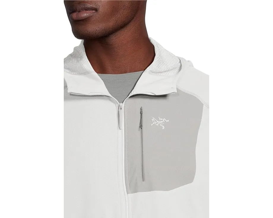 Arc'teryx Delta Hoody флисовая куртка с капюшоном и карманами на молнии