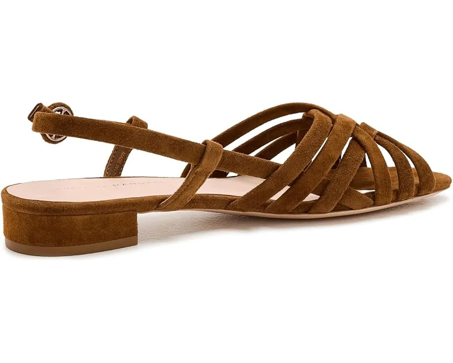 Loeffler Randall Shelly Wrap сандалии с плетением и ракушкой