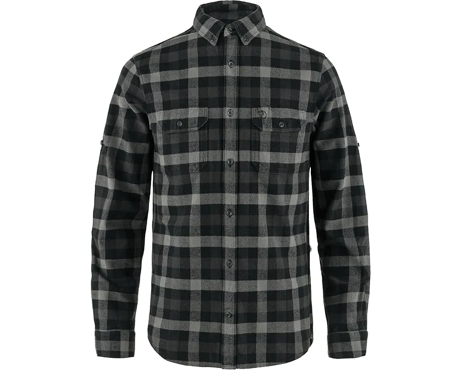 Fjällräven рубашка Skog из плотного хлопка в расслабленном крое