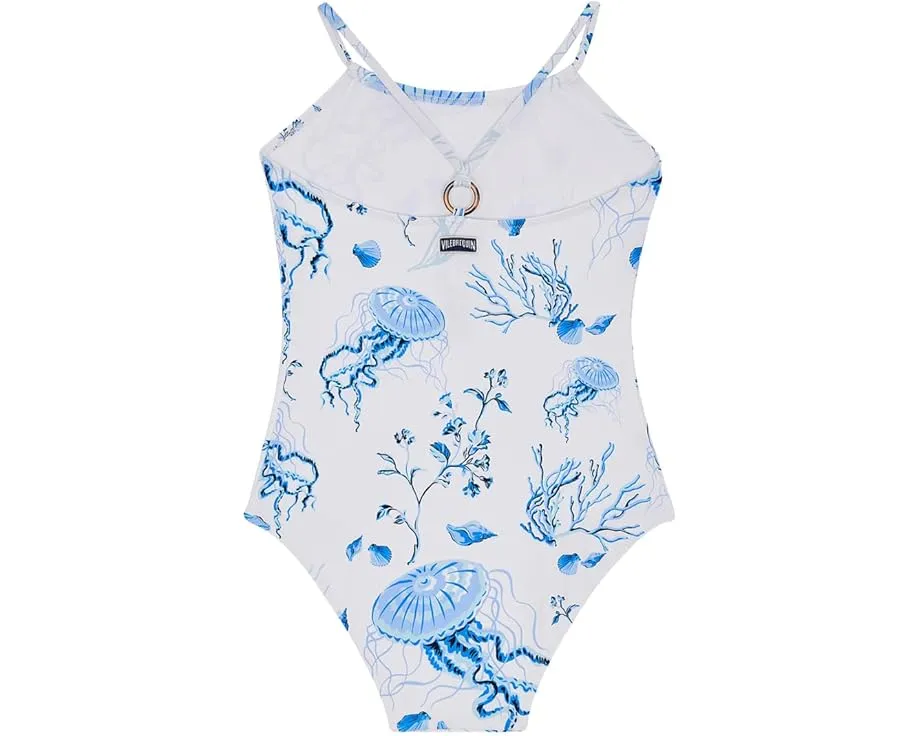 Детский топ для плавания Vilebrequin Medusa & Shells с перекрестными лямками