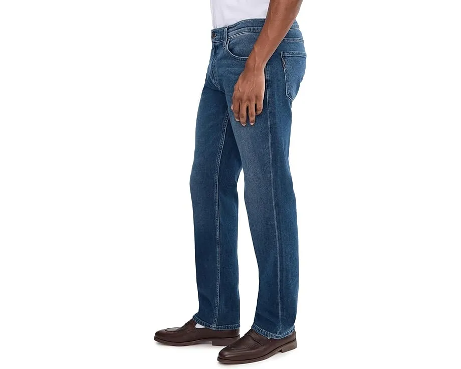 Джинсы Paige Normandie Heritage Straight Leg в средне-темном оттенке Montfort