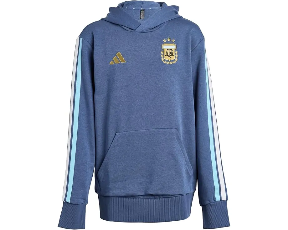 Толстовка adidas Kids AFA Argentina Alphaskin с капюшоном для тренировок