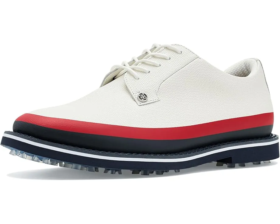 Кожаные туфли для гольфа Gallivanter Tuxedo Stripe с легкой подошвой EVA от GFORE