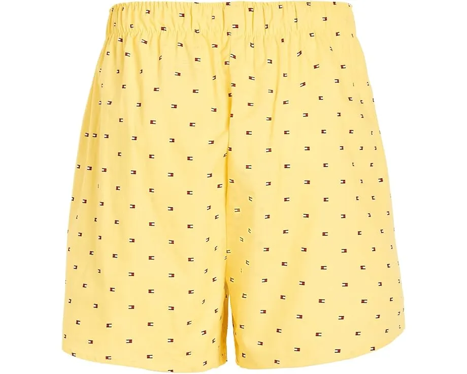 Боксеры Tommy Hilfiger из ткани 3 шт с принтом и открытой гульфиком