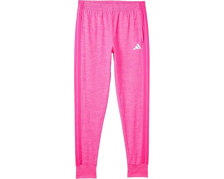 Детские джоггеры adidas Kids 3-Stripe Melange с резинками на щиколотках