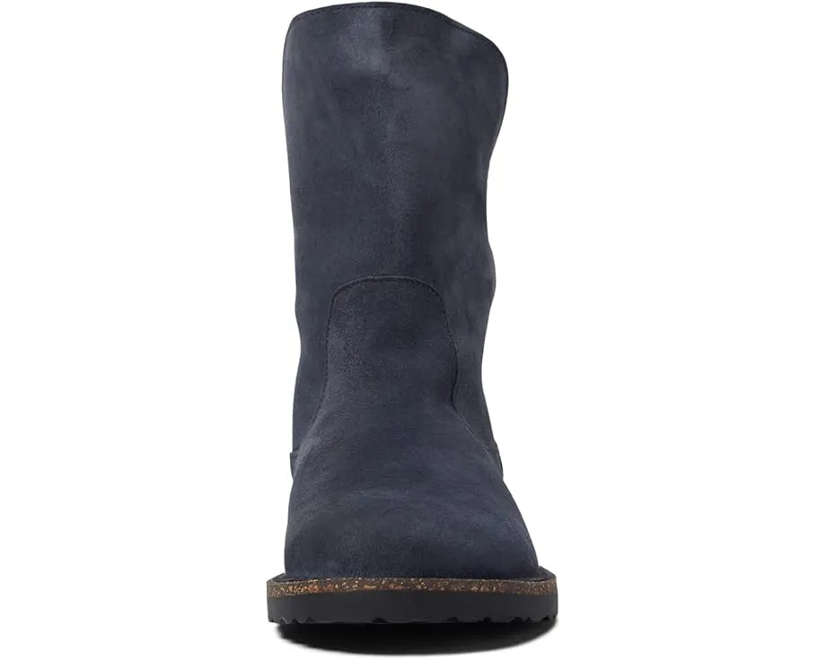 Ботинки Birkenstock Uppsala из замши с натуральным мехом внутри