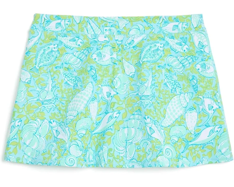 Мини юбка-шорты Aila от Lilly Pulitzer с защитой UPF 50+ для детей