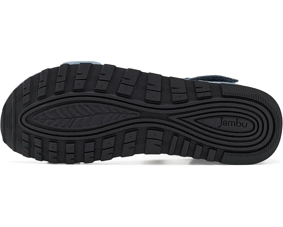 Босоножки Linda от Jambu на платформе с открытым круглым носком