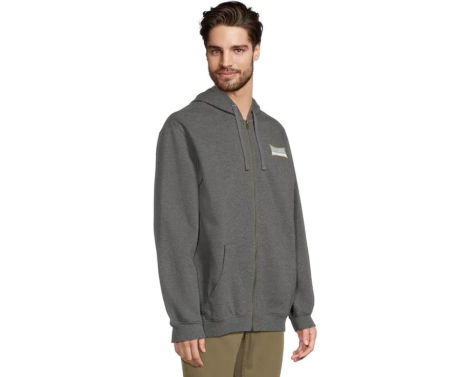 Толстовка Essential Zip Fleece Salty Crew с капюшоном и принтом