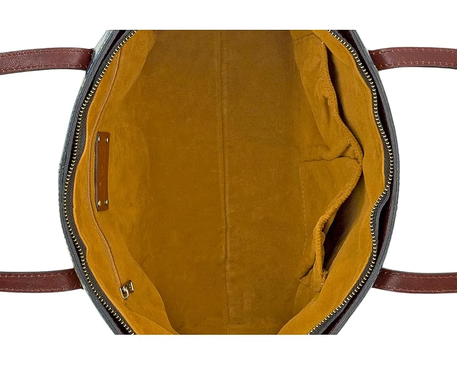 Сумка-тоут Verzi с кисточкой от Patricia Nash с принтом кленового листа