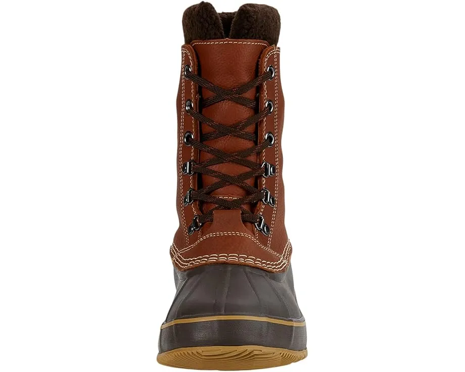 Зимние ботинки L.L.Bean Snow Boots из состаренной кожи на шнуровке