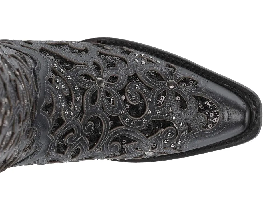 Сапоги Corral Boots A3752 в западном стиле с ковбойским каблуком и стразами