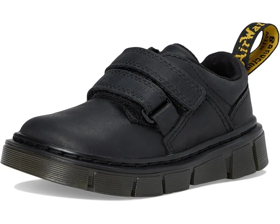 Туфли Dr. Martens Raffe Shoe T для малышей с ремешками на липучке