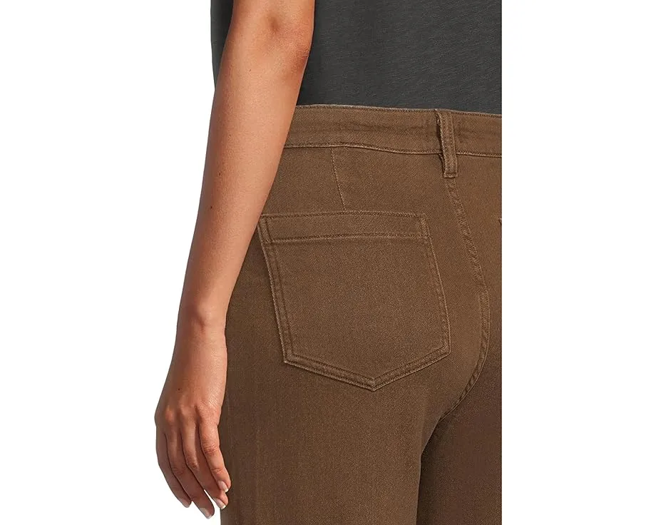 Faherty брюки Stretch Terry Patch Pocket с широкими штанинами и четырьмя карманами