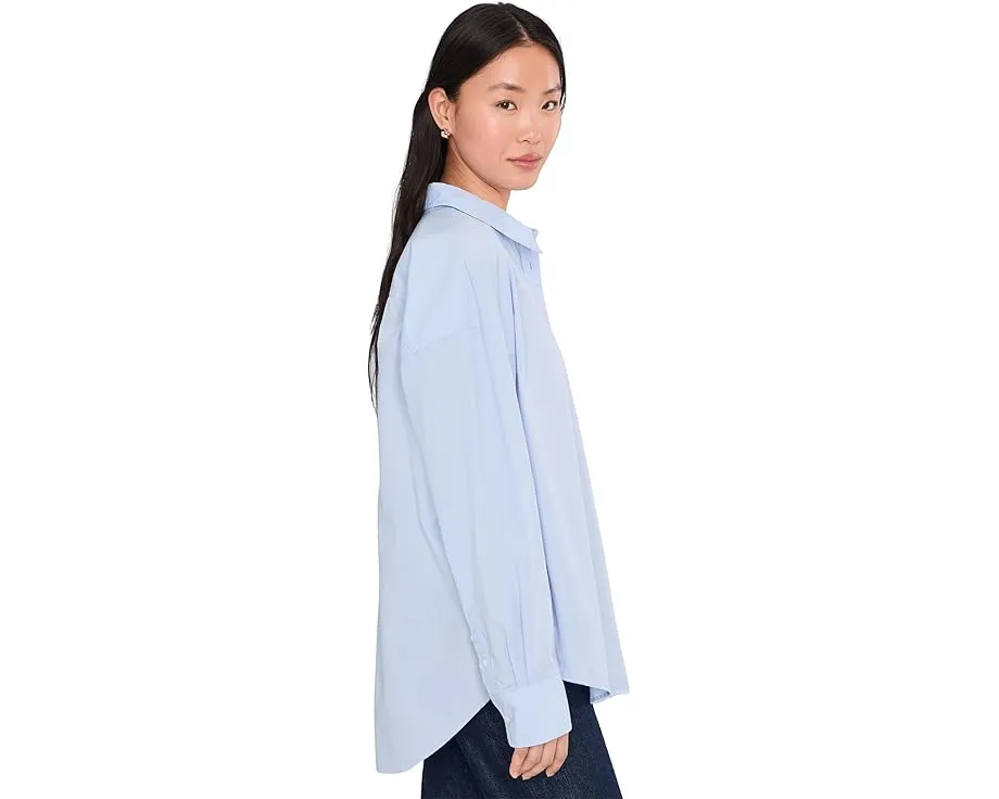 Свободная рубашка Coastal Poplin из органического хлопка от Faherty