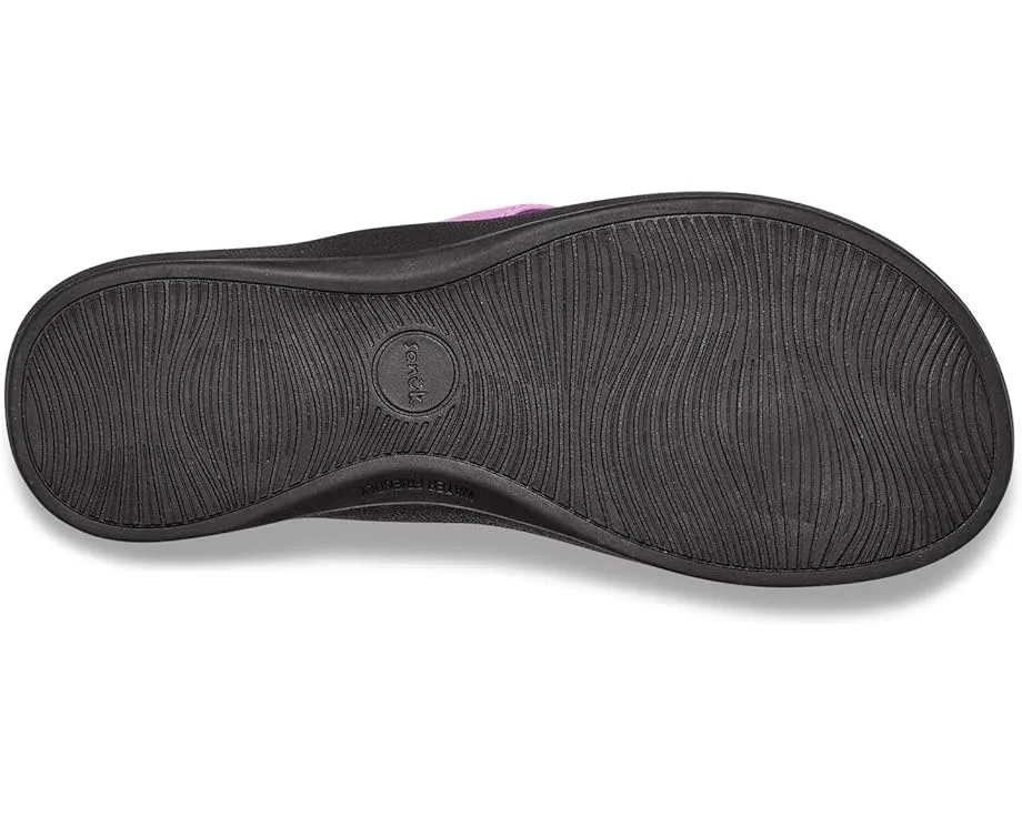 Шлепанцы Sanuk Cosmic Aquarius 2 с быстрым высыханием и волнообразной подметкой