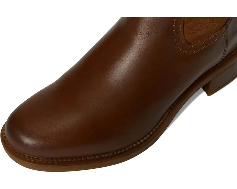 Ботинки до колена Clarks Maye Carly с молнией сбоку и деталью на пряжке