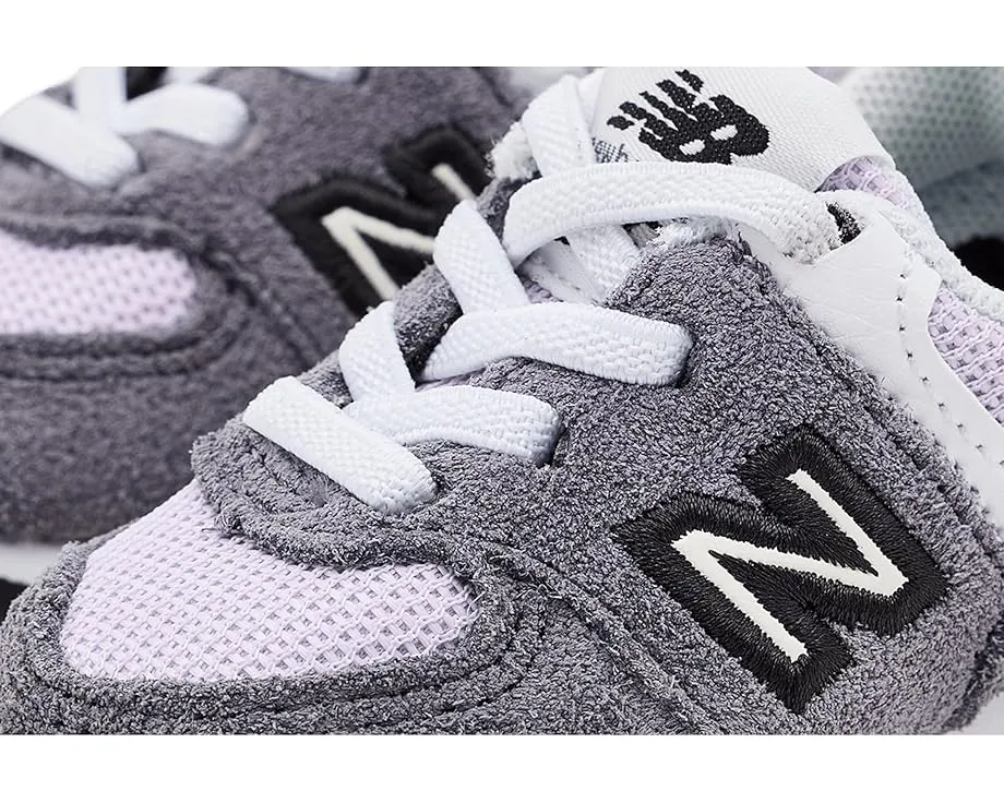 New Balance Kids 574 Bungee Lace первые кроссовки с липучкой