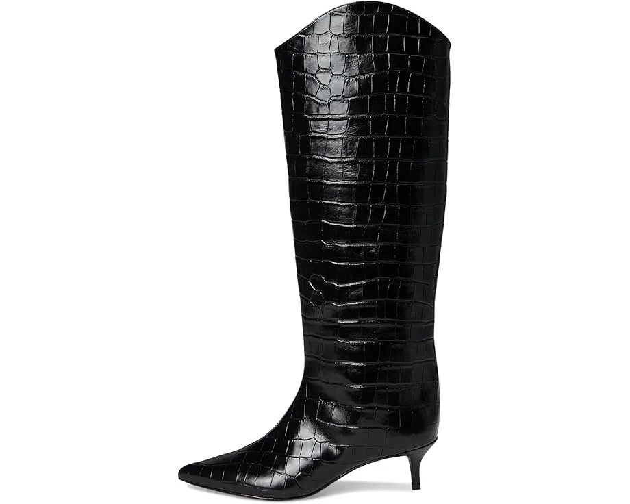 Ботинки Schutz Maryana Lo Wide с острым носком и шпилькой