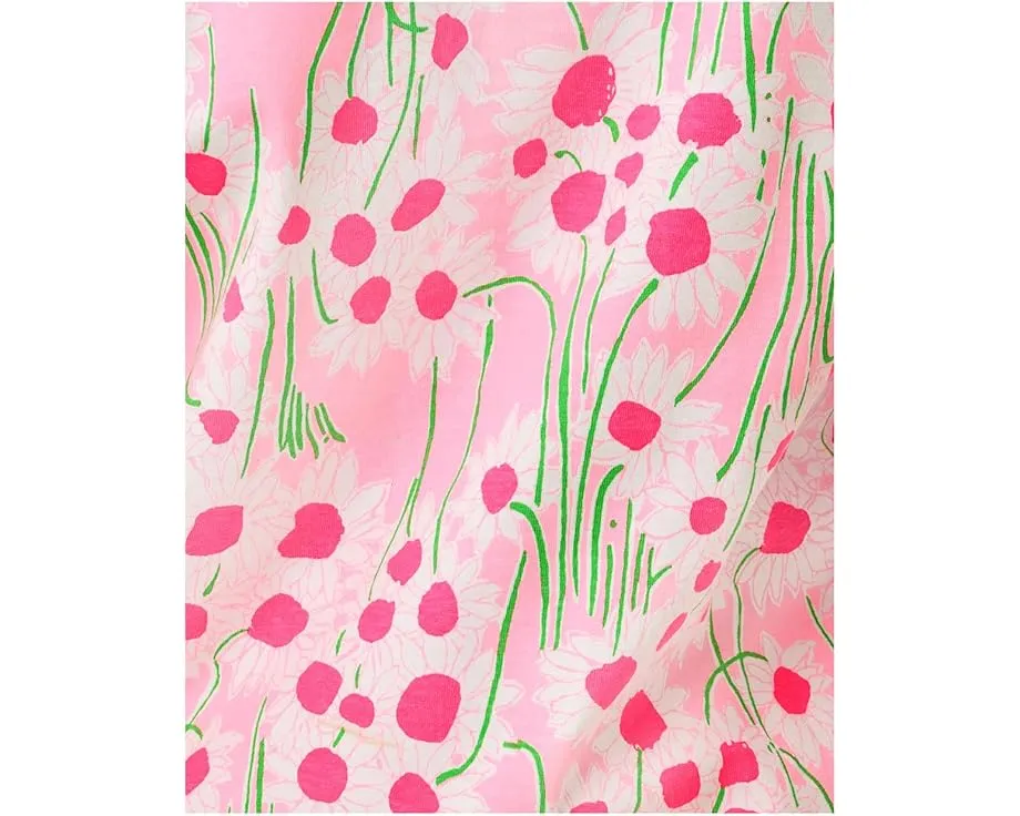 Топ с рукавом три четверти Lilly Pulitzer Clairmont Tri с отделкой кружевом