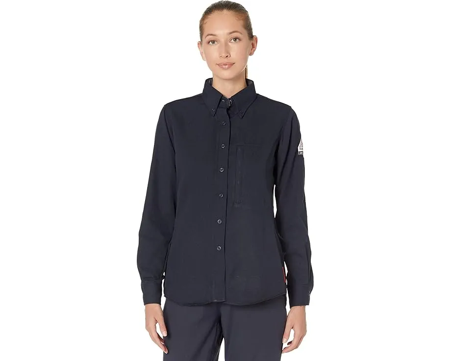 Легкая рабочая рубашка Bulwark FR iQ Series Comfort Woven с защитой