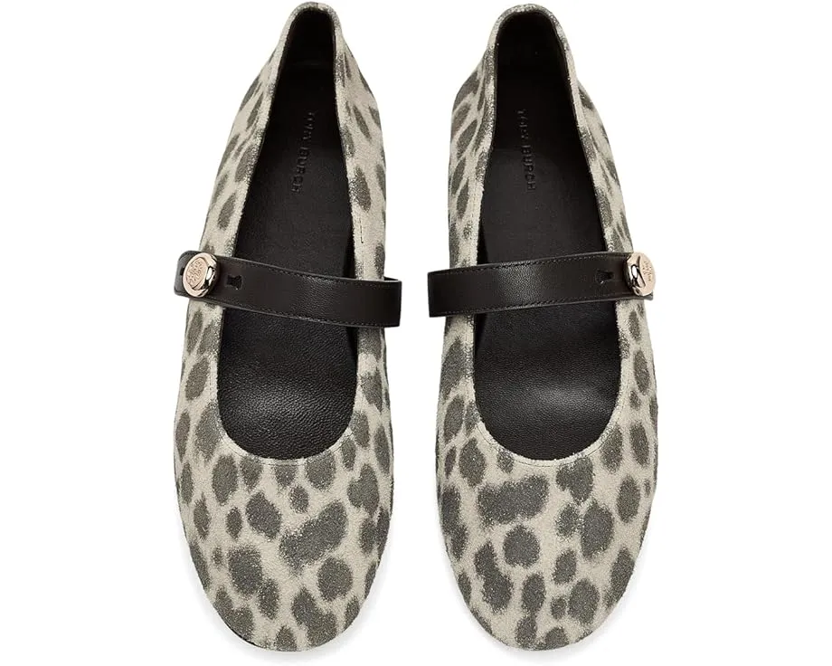 Сандалии Tory Burch Pierced Slides с перфорацией и квадратным носком