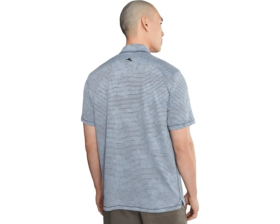 Поло Tommy Bahama Costa Wave Twilight Canopy с защитой от UV