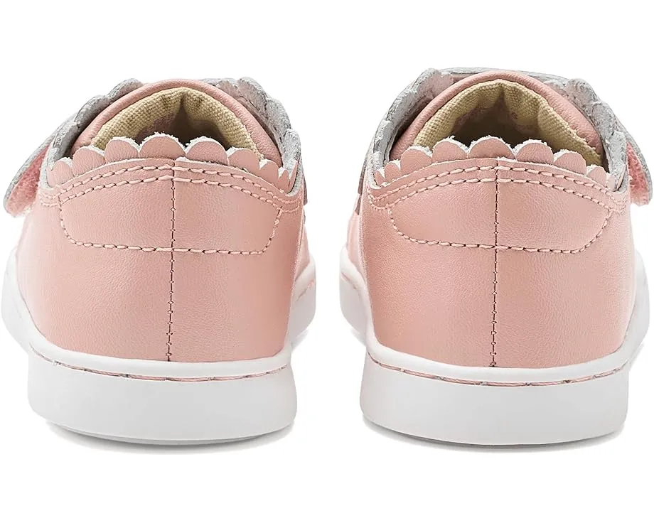 Детские туфли Caroline с фигурным краем и двойной липучкой