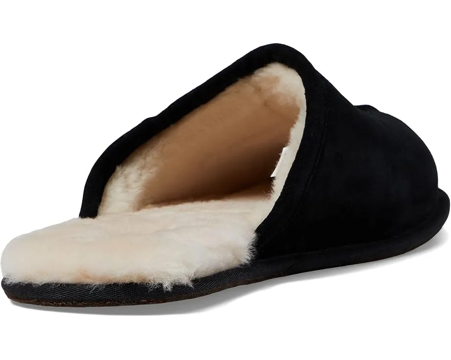 Тапочки UGG Scuff из овчины с подошвой из замши и подкладкой UGGpure