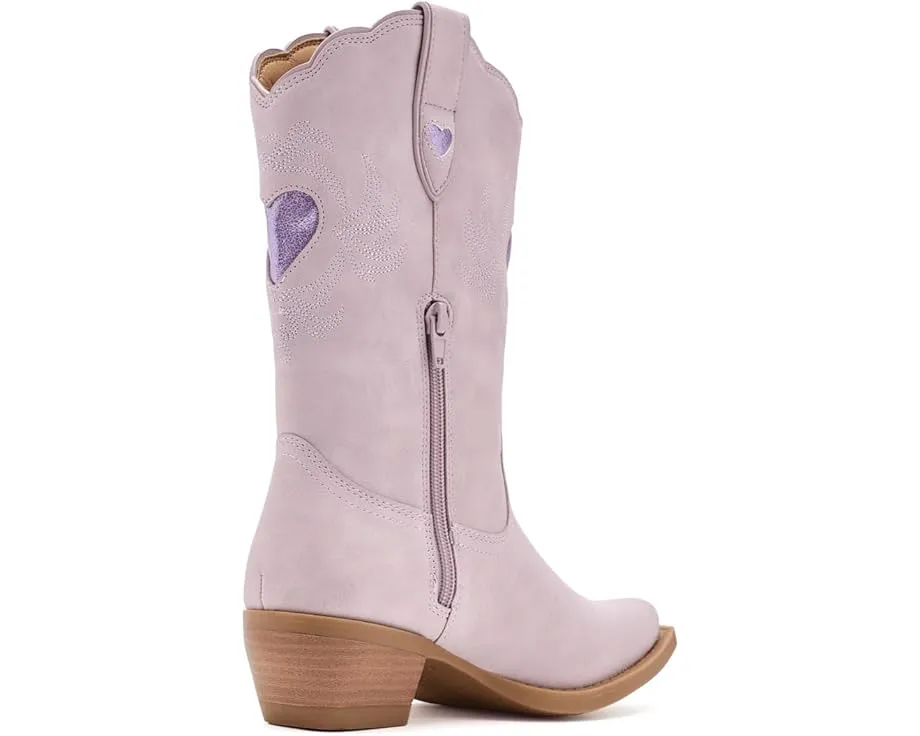 Ботинки FRYE AND CO. Kids Iyla Heart Deco с сердцем